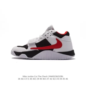 Off-White x Nike Air Jordan Cut The Check Low Top Sneakers