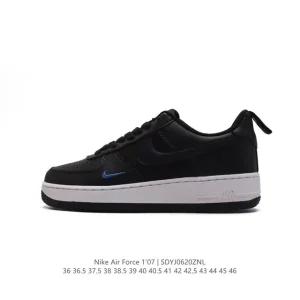 Nike Air Force 1 07 Low White Leather Sneakers FZ4625-001