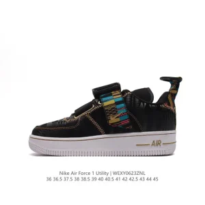 Nike Air Force 1 UTILITY BHM QS Low Top Casual Sneakers
