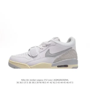 Jordan Legacy 312 Low Sneaker in Premium Leather with Air Cushioning