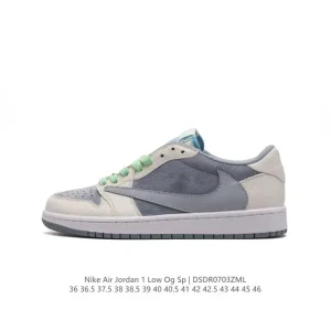 Nike Air Jordan 1 Low OG SP Military Blue Reverse Swoosh