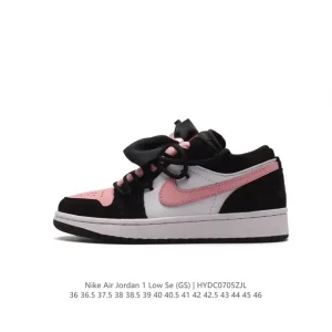 Jordan Air Jordan 1 Low Retro Leather Basketball Shoes