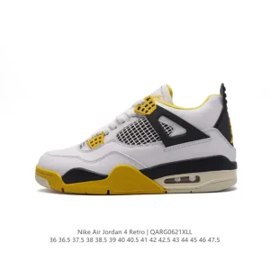 Nike Jordan Air 4 Retro OG White Cement Men's Basketball Shoes