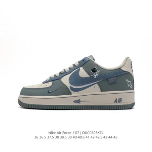 Nike Air Force 1 Low DB3301-711 White Leather Sneakers