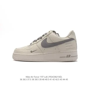 Nike Air Force 1 07 Low DD8959-708 White Leather Sneakers