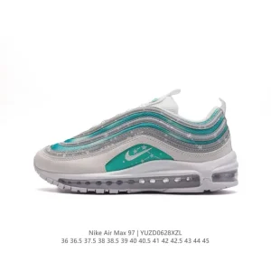 Nike Air Max 97 Low Top Running Shoes with Visible Air Cushioning
