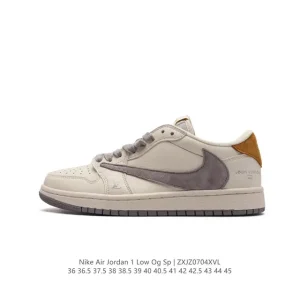 Nike Air Jordan 1 Low OG SP Military Blue Reverse Swoosh LV Collab