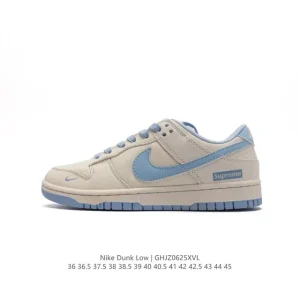 Nike Dunk Low Retro Leather Vintage Basketball Skateboarding Shoes