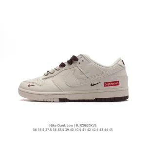 Nike Dunk Low Retro Leather Vintage Basketball Skate Shoes