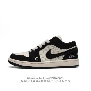 Nike Air Jordan 1 Low Louis Vuitton Collaboration Sneaker