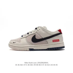 Nike SB Dunk Low Zoom Air Skateboarding Shoes with Padded Tongue