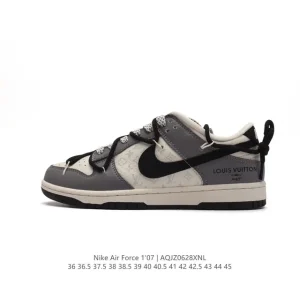 LV x Nike Dunk Low Custom Limited Edition Sneakers