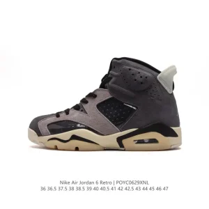 Nike Air Jordan 6 Retro Low PSG Paris Saint-Germain Soccer Sneakers