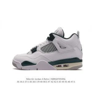 Jordan Air 4 Retro OG White Cement Men's Basketball Shoes