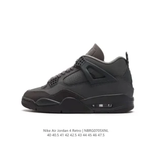 Jordan Air 4 Retro OG White Cement Basketball Shoes