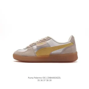 PUMA Palermo OG Army Trainer Low Cut Leather Sneakers for Women
