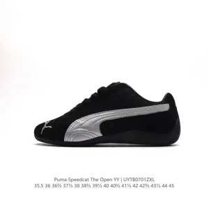 PUMA Speedcat OPEN YY Collaboration Sneaker Pink Brown Suede Mesh