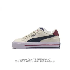 PUMA Court Low Unisex Skate Shoes with Softfoam+ Cushioning