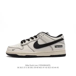 Supreme x Nike Dunk Low RM2308-238 Skateboarding Shoes
