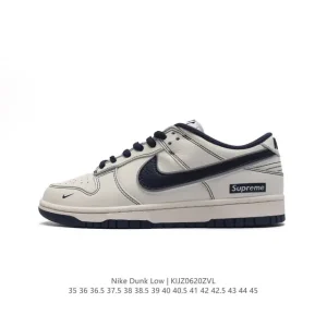 Supreme x Nike Dunk Low RM2308-238 Skateboard Shoes Limited Edition