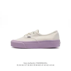 Vans OG Authentic LX Low-Top LV Collaboration Canvas Skate Shoes