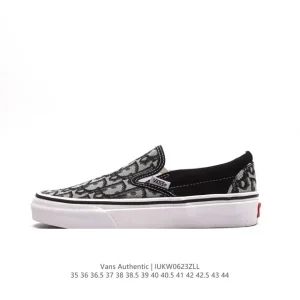 Vans Authentic Classic Retro Skate Shoes for Men and Women
