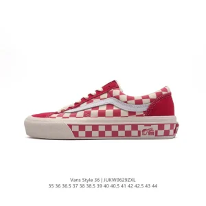 Vans Style 36 Classic Checkerboard Low-Top Skate Shoes