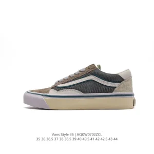 Vans Style 36 Low Top Canvas Skateboarding Shoes for Men and Women