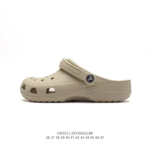 Crocs Women Men Beach Sandals Thick Sole Height Increase Slides