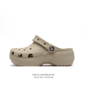 Women's Crocs Classic Clog Sandals with Thick Sole