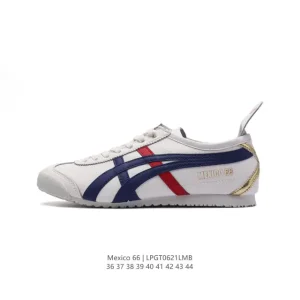 ASICS Onitsuka Tiger Mexico 66 Classic Leather Retro Sneakers