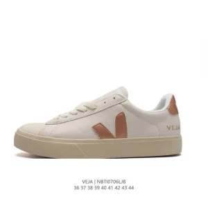 Veja Esplar White Leather Sneakers for Men and Women