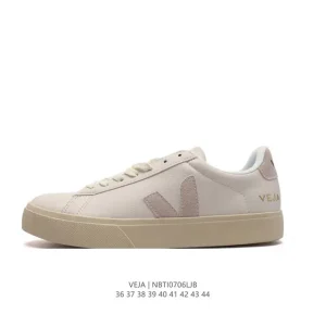 Veja Esplar White Leather Sneakers for Men and Women