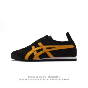 ASICS Onitsuka Tiger Mexico 66 Classic Canvas Sneakers for Men and Women