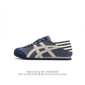 ASICS Onitsuka Tiger Mexico 66 Classic Canvas Unisex Sneakers