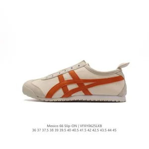 ASICS Onitsuka Tiger Mexico 66 Classic Vintage Canvas Sneakers