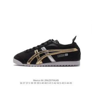 ASICS Onitsuka Tiger Mexico 66 Classic Leather Retro Sneakers