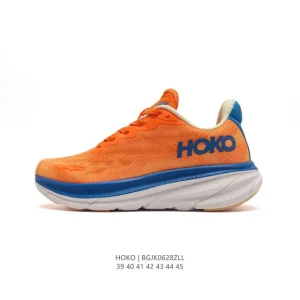 HOKO Men's Lightweight Cushioned Running Shoes with Thick Sole