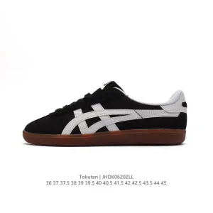 ASICS TOKUTEN Unisex Retro Runner Leather Sneakers for Men and Women