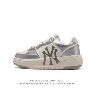 MLB Chunky Liner Streetwear Sneakers with Reflective Details