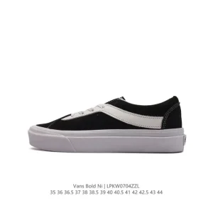 Vans Checkerboard Bold Ni Classic Retro Skate Shoes for Men and Women