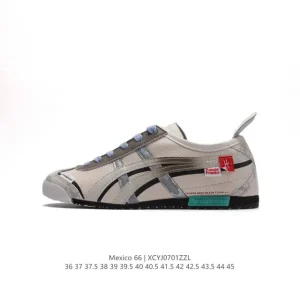 ASICS Onitsuka Tiger Mexico 66 Classic Leather Sneaker for Men and Women
