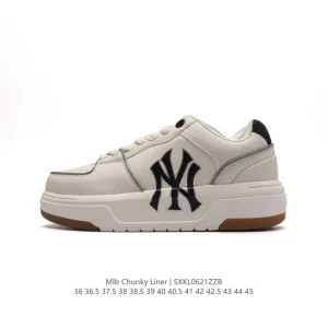 MLB Chunky Liner High Top Streetwear Sneakers with Reflective Details