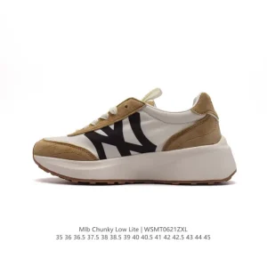 MLB Bigball Chukky Lite LA Dodgers Thick Sole Sneakers for Women