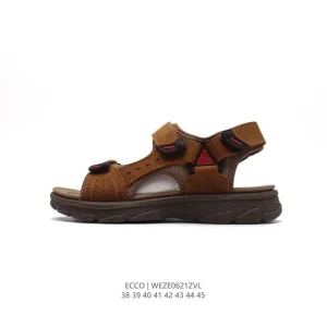 ECCO Men's Bari Sandal - Breathable Adjustable Outdoor Shoe