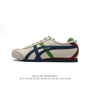 ASICS Onitsuka Tiger Mexico 66 Classic Leather Retro Sneakers
