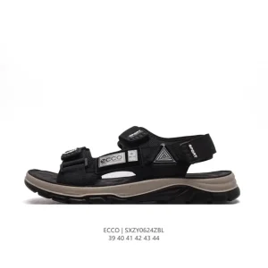ECCO Men's Bari Sandals Lightweight Breathable Outdoor Slides