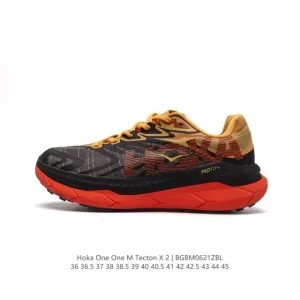 Hoka Tecton X 2 Lightweight Cushioned Running Shoes
