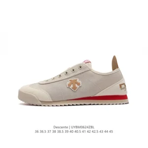 DESCENTE CHRON Series Unisex Canvas Sneakers Vintage Style
