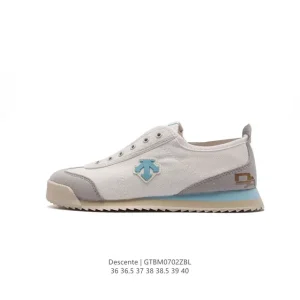 DESCENTE Chron Vintage Retro Sports Casual Canvas Shoes for Women